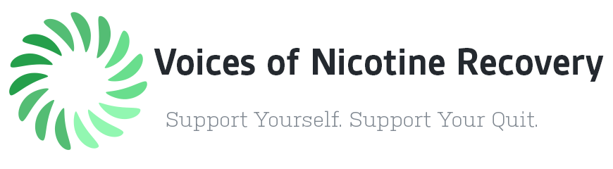Voices of Nicotine Recovery TEST Logo